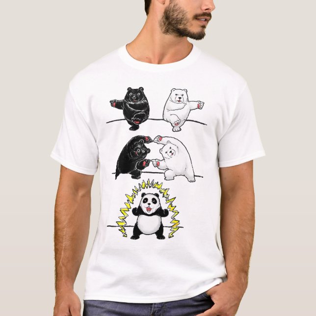 Panda Fusion T-Shirt (Vorderseite)