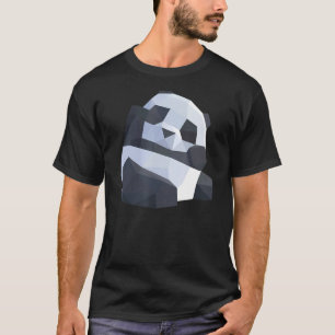 Panda Geometric Abstrakt Wildlife Graphic Animal T-Shirt