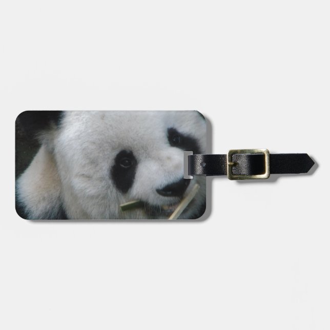 Panda Gepäckanhänger (Vorderseite horizontal)