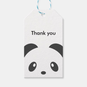 Panda-Geschenk-Umbauten Geschenkanhänger