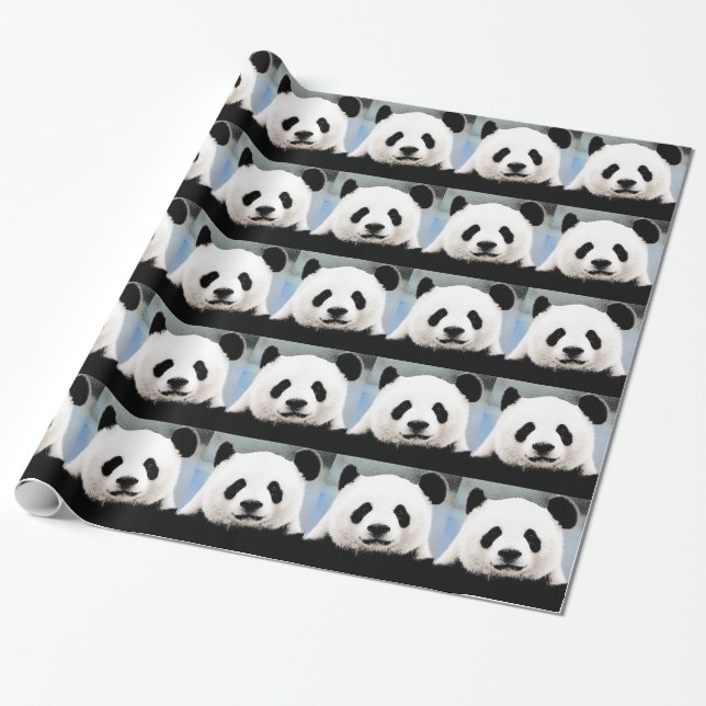 Panda Geschenkpapier (Ungerollt)