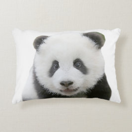 Panda-Gesicht Dekokissen