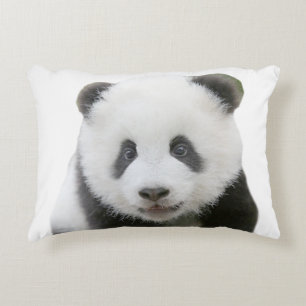 Panda-Gesicht Dekokissen