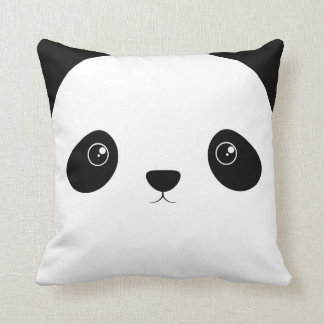 Panda-Gesicht Kissen