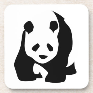 Panda Getränkeuntersetzer