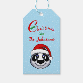 Panda Gift Tags Geschenkanhänger