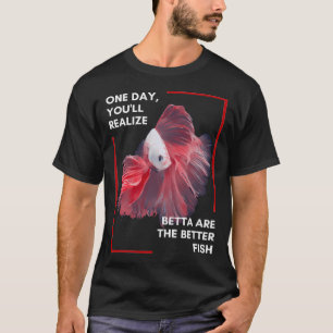 Panda Goldfisch - Schwarzer Oranda Goldfisch - Vin T-Shirt