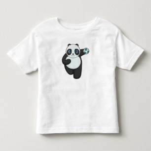 Panda Handball Spieler Handball Kleinkind T-shirt