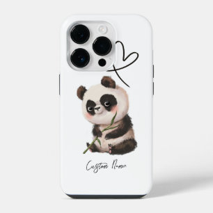 Panda-Handyhülle anpassen iPhone 14 Pro Hülle