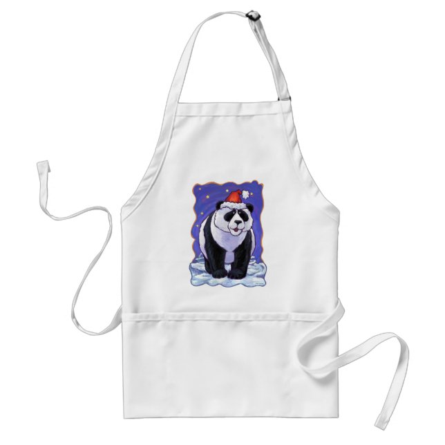 Panda Holiday Schürze (Vorne)