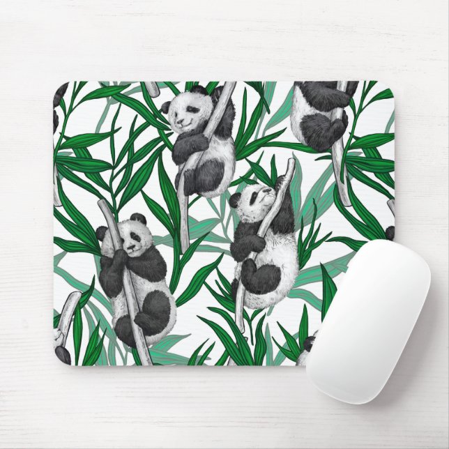 Panda-Hubs Mousepad (Mit Mouse)