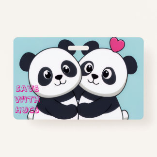 Panda Hug Budget Notebook – Cute Planner for Savin Ausweis