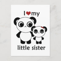 Panda - Ich Liebe meine kleine Schwester