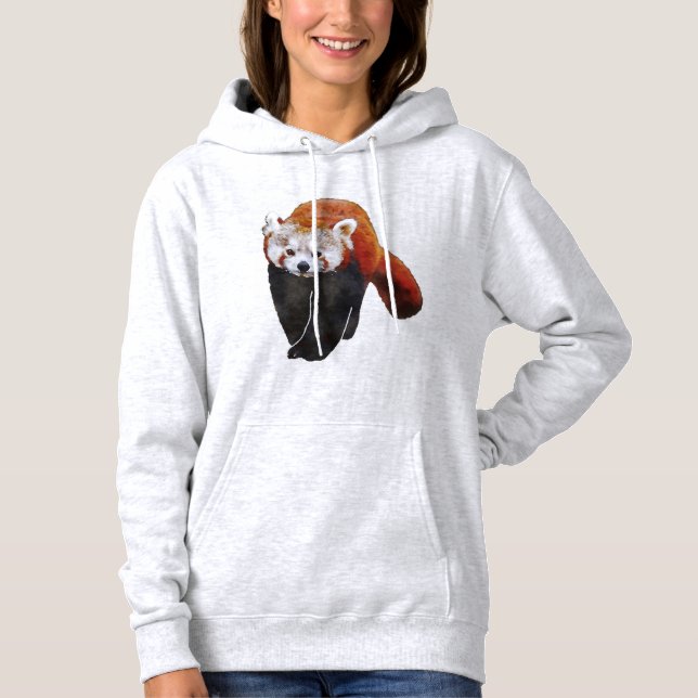 Panda Illustration Design Hoodie (Vorderseite)