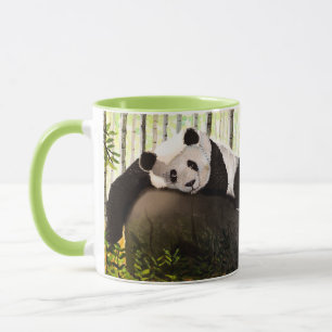 Panda im Bambuswald Tasse