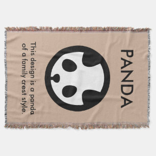 Panda im Kreis Decke