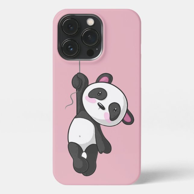 Panda iPhone Case iPhone 13 Pro Hülle (Rückseite)