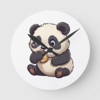 Panda isst einen Keks