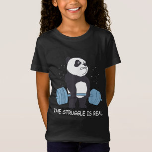 Panda Kampf ist ein echter Bärenfahrer-Schläger. T-Shirt