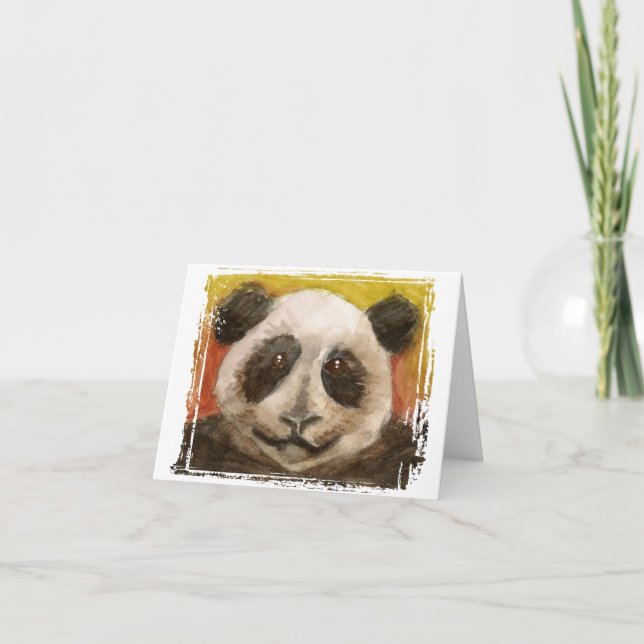 Panda-Karte Karte (Vorderseite)