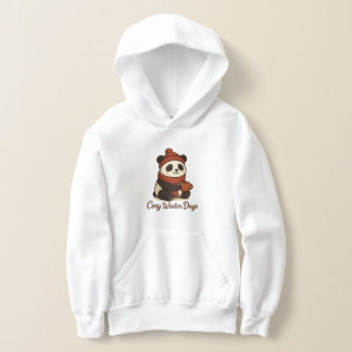 panda kawaii d'hiver