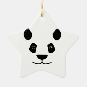 Panda Keramik Ornament