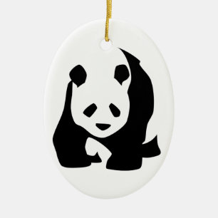 Panda Keramikornament