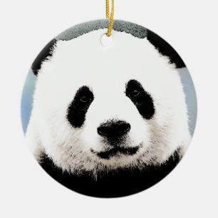Panda Keramikornament