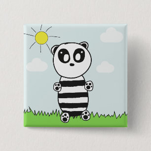 Panda Kids Button