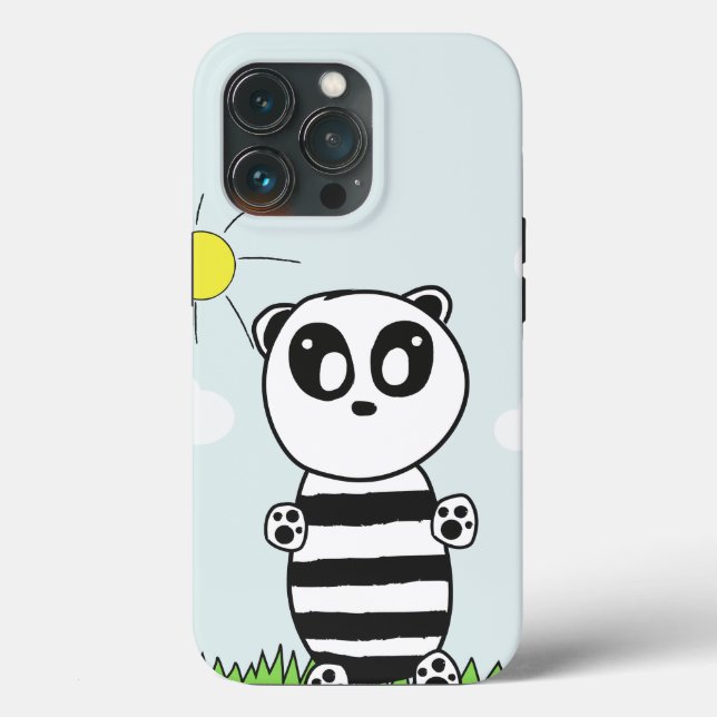 Panda Kids Case-Mate iPhone Hülle (Rückseite)