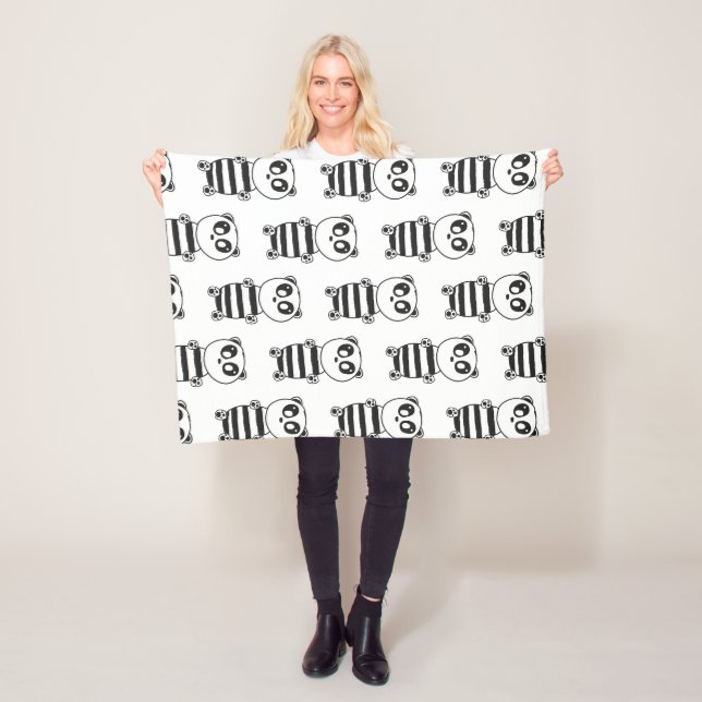 Panda Kids Fleecedecke (Beispiel)