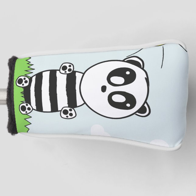 Panda Kids Golf Headcover (Vorderseite)