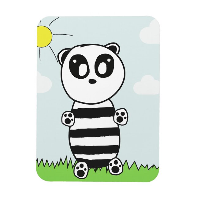 Panda Kids  Magnet (Vertikal)