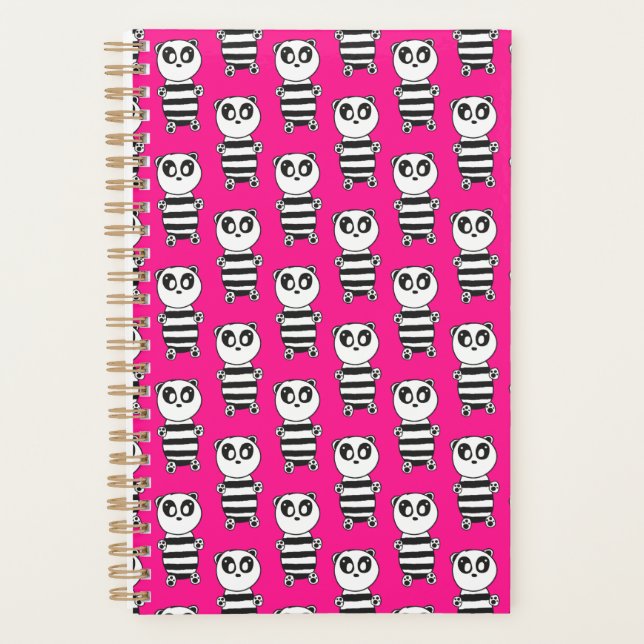 Panda Kids Planer (Vorderseite)