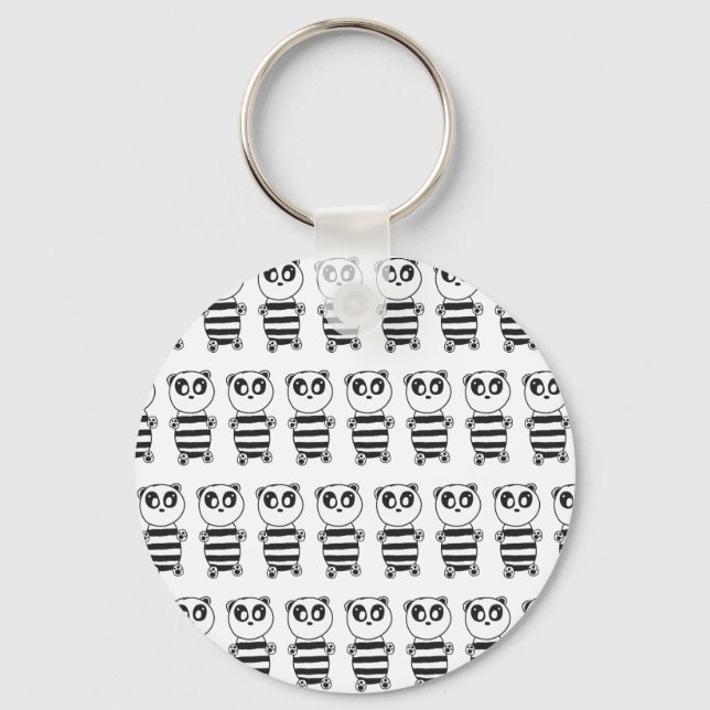 Panda Kids Schlüsselanhänger (Vorderseite)