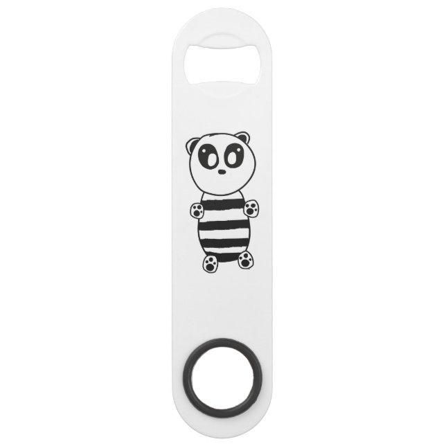 Panda Kids Speed Flaschenöffner (Vorderseite)