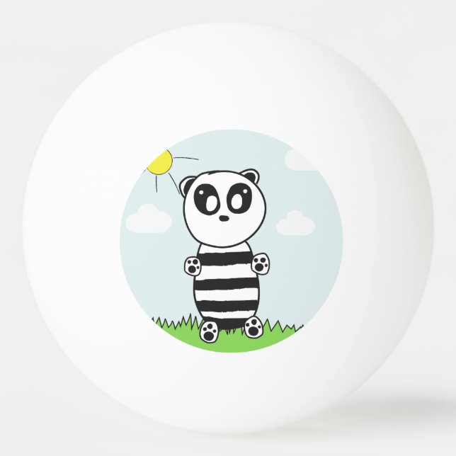 Panda Kids Tischtennisball (Vorderseite)