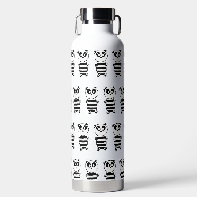 Panda Kids Trinkflasche (Vorderseite)