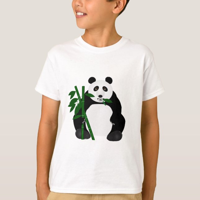 Panda Kids Tshirt (Vorderseite)