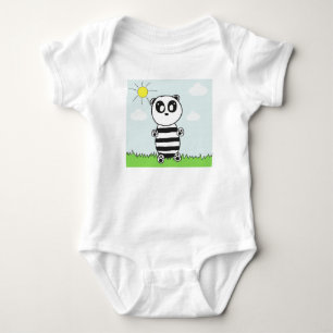 Panda Kinder Baby Strampler