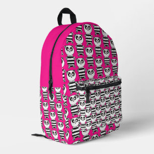 Panda Kinder  Bedruckter Rucksack
