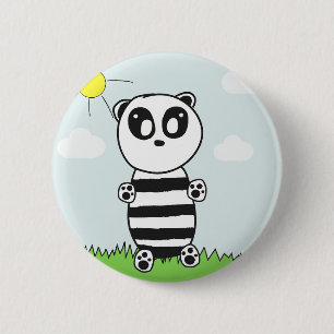Panda Kinder Button