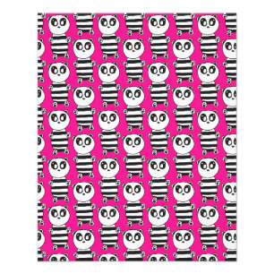 Panda Kinder Fotodruck
