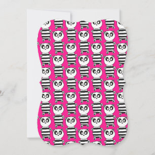 Panda Kinder Karte