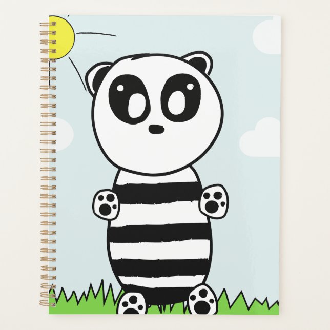 Panda Kinder    Planer (Vorderseite)