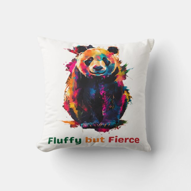 Panda Kissen (Vorderseite)