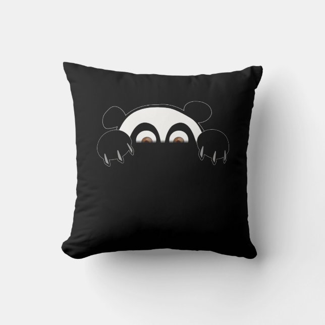 Panda-Kissen Kissen (Vorderseite)