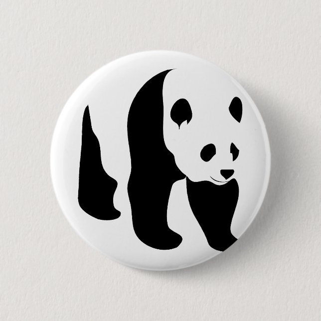 Panda!! Knopf Button (Vorderseite)