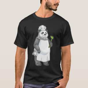 Panda Koch Spatel Kochen T-Shirt