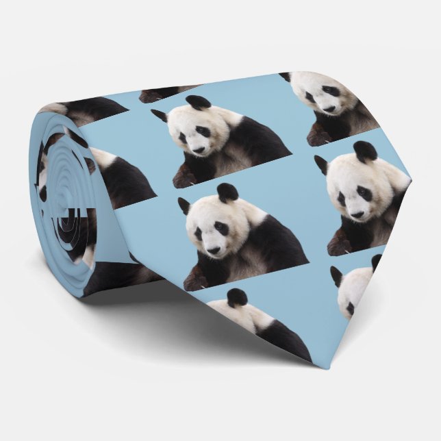 Panda Krawatte (Gerollt)